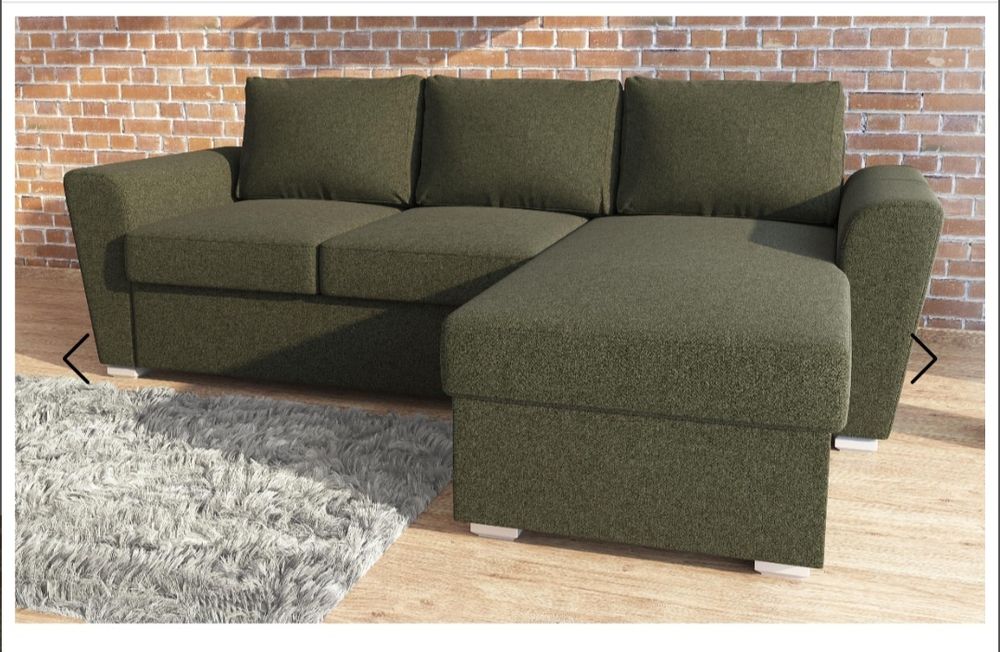 Разтегателен ъглов диван