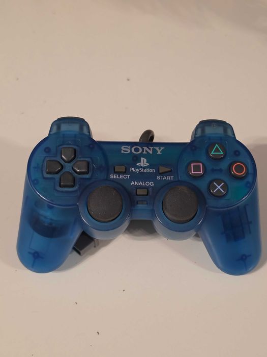Controller Sony PS2 editie limitata Albastru transparent