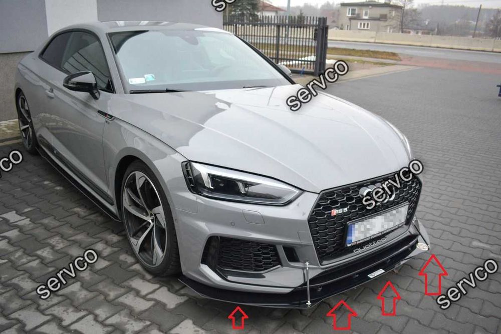 Pachet Body kit tuning Audi A5 RS5 Mk2 F5 Coupe 2017-2019 v8 - Maxton