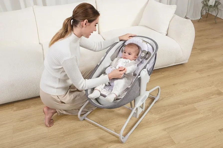 Доставка бесплатная Автоматические электрические качели 4в1