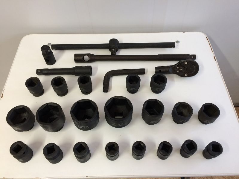 Trusa chei tubulare 3/4 impact / camioan 26piese