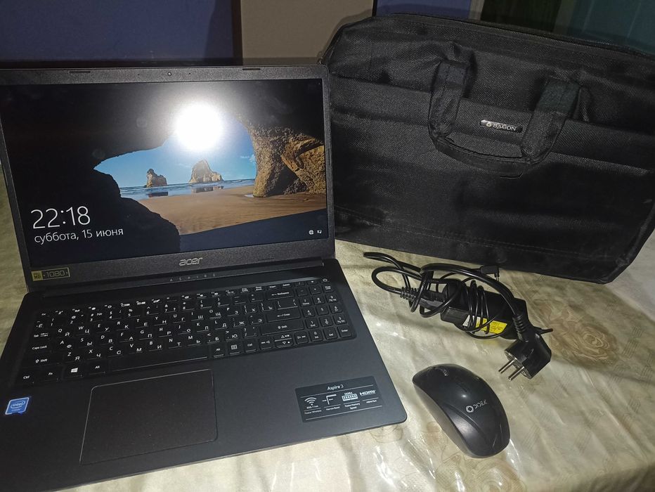 Acer notebook sotiladi. Yangiday ishlatilmagan.