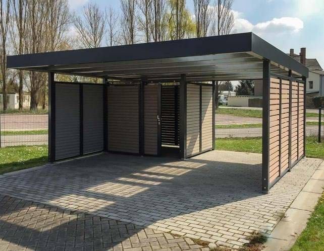 Готовый навес на заказ