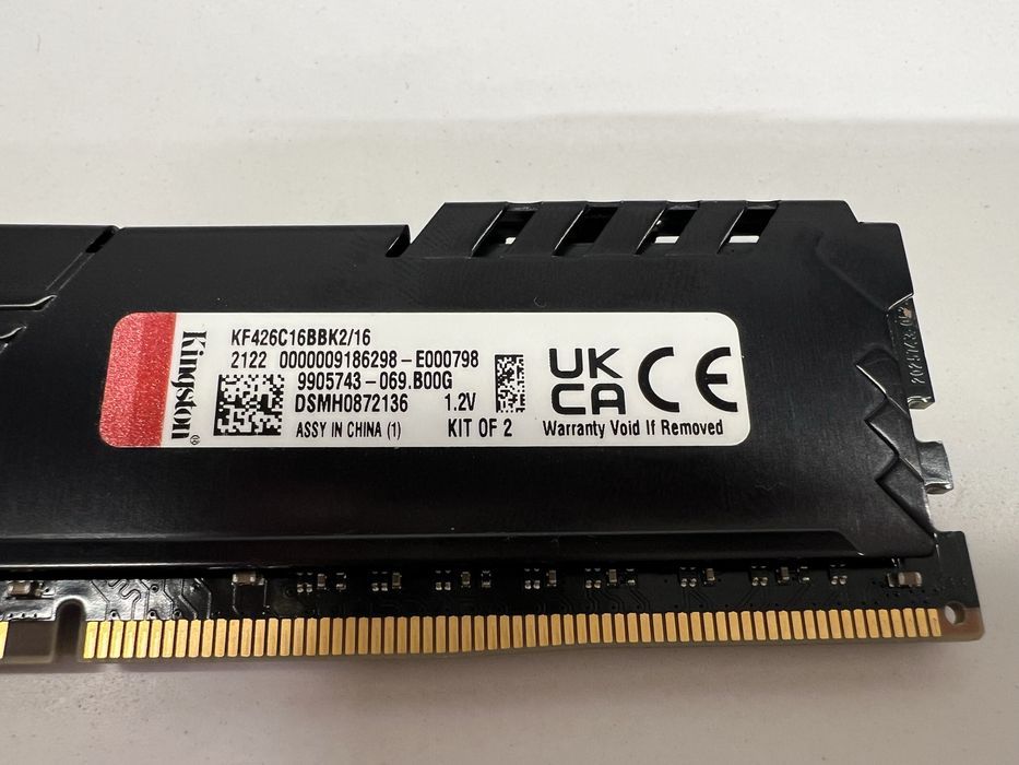 Memorie Kingston Fury 8 GB 3200 Mhz DDR4