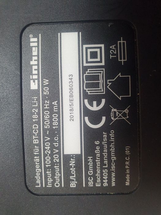 Vand acc+încărcător EINHELL