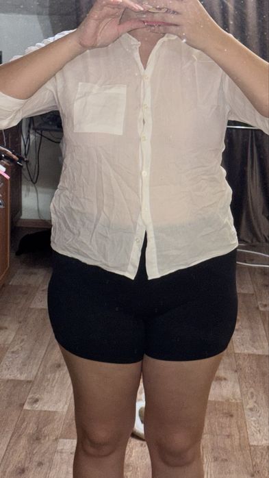 Рубашка на лето белая