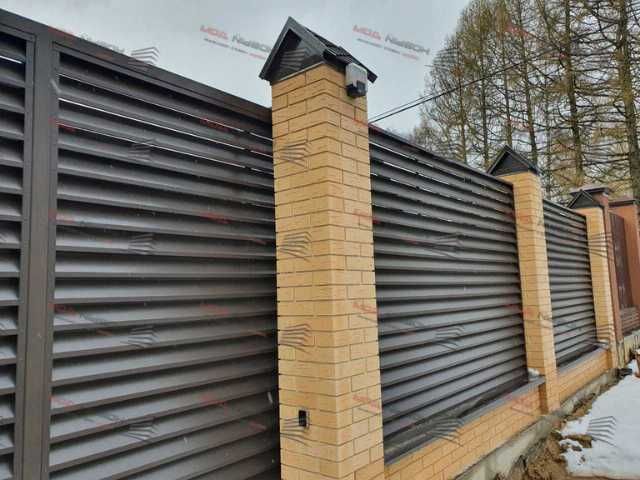 Забор жалюзи от производителя