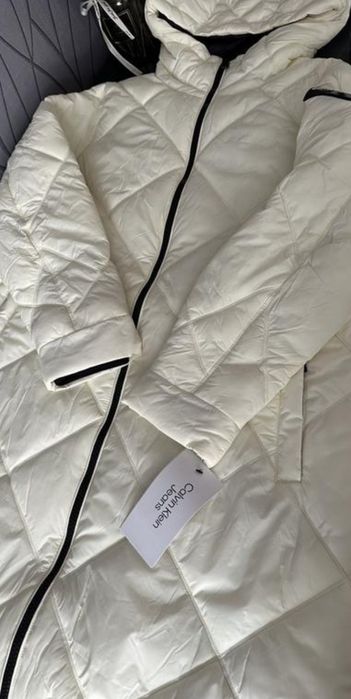 Яке, палто бяло Calvin Klein