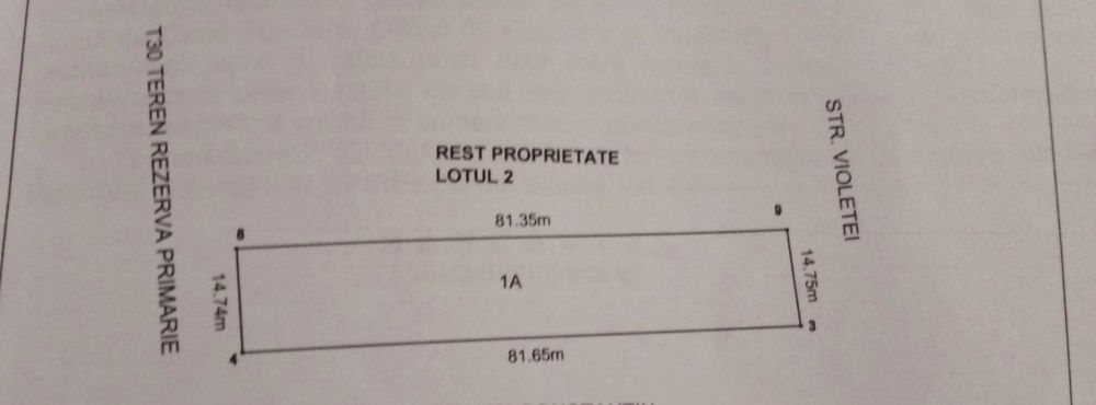 Vând teren intravilan in Curtișoara, judetul Olt-STR VIOLETEI