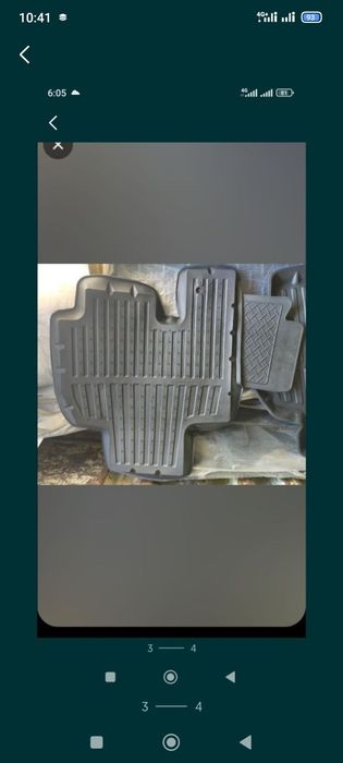 Коврики в багажник автомобиля.