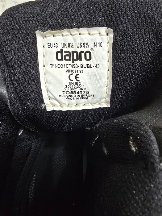 Зимние рабочие ботинки (берцы) Dapro с утеплителем Thinsulate