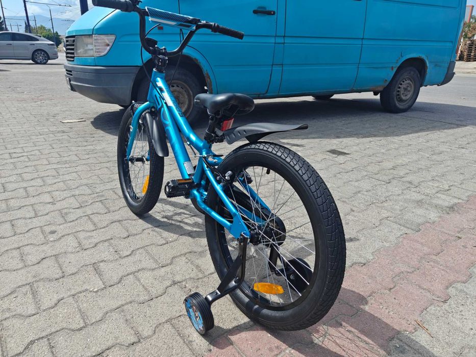 X Детски алуминиев велосипед 20" SPECIAL син