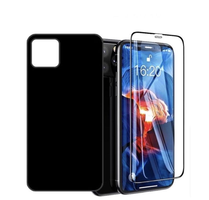 Iphone 12/13/14/15 MINI PRO MAX PLUS Husa TPU SoL + Folie Sticla 6D