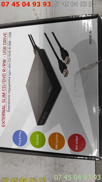 Unitate optica externa dubla alimentare usb model SAVIO