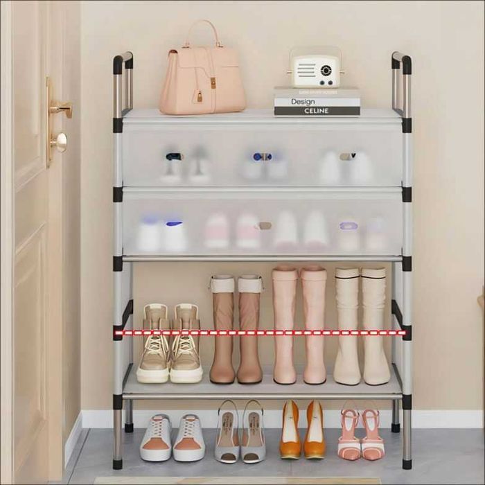 Закрытая обувница – этажерка на 5 полок / Oyoq kiyim javoni p23