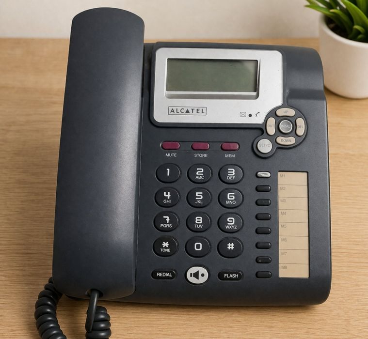 Стационарни телефони Panasonic, Alcatel, Funet
