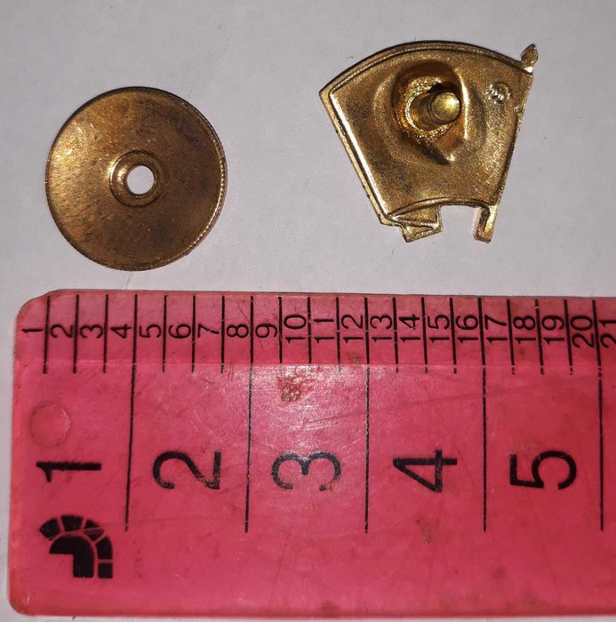 Значка ВЛКСМ,армейска версия. СССР,1960-70