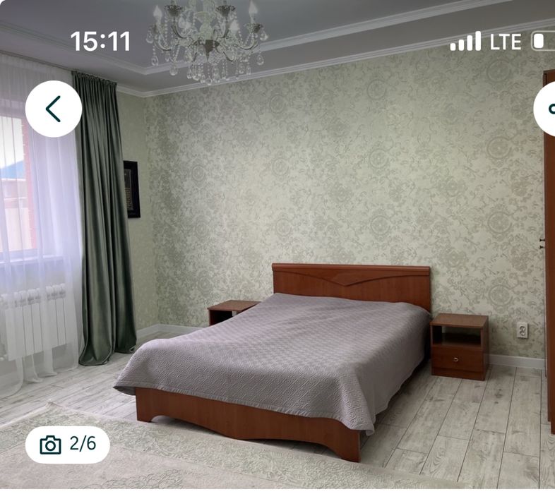 Продам двухспальнию кровать с матрасом уже в разобраном виде