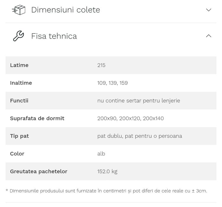 Pat rabatabil Concept Pro Lenart IV