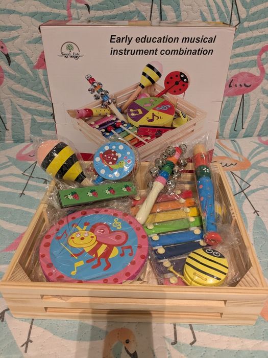 Set nou instrumente muzicale de jucărie
