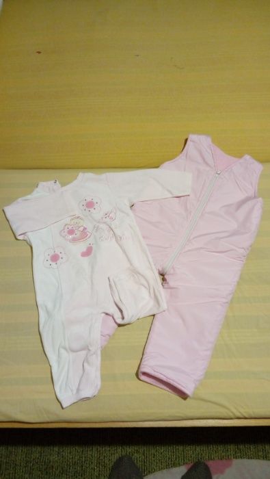 Топъл гащеризон+подарък ромпър