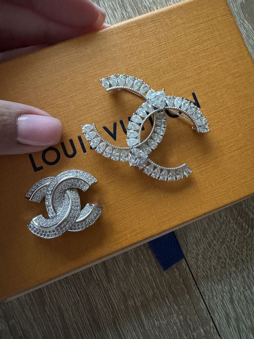 Брошки chanel с кристали