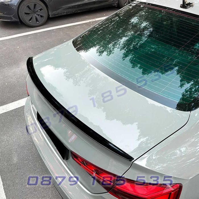 Спойлер за багажник за Audi A5 F5 Coupe 2017-2024, черен гланц – DA856 тунинг добавка заден лип ауди а5 купе