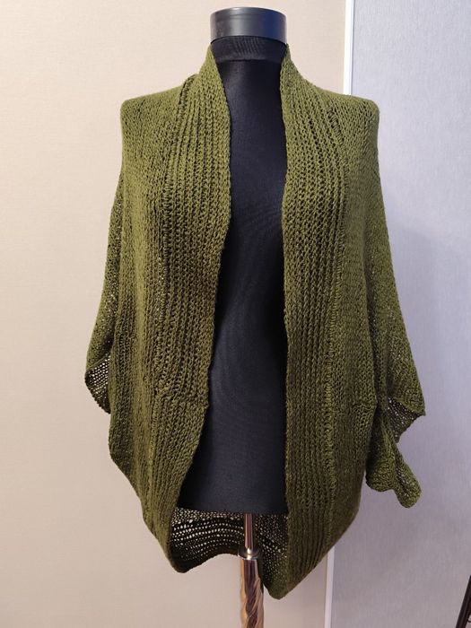 Кардиган-накидка