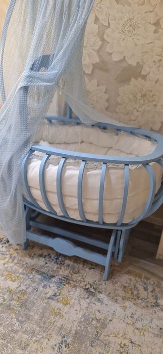 Детский манеж в хорошем состоянии