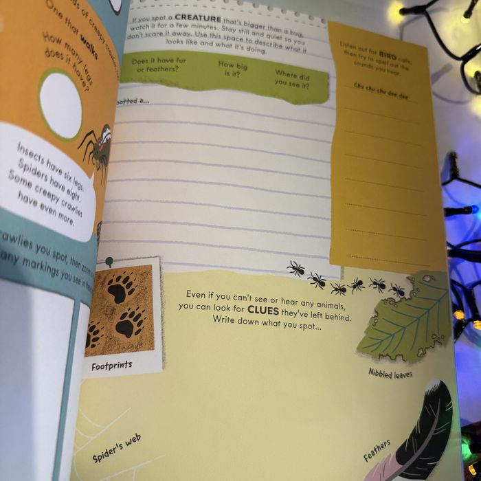 Carte cu activitati pentru copii “think green activity book” usborne