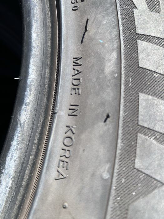 Шины 215/55/17 пара бу ханкок