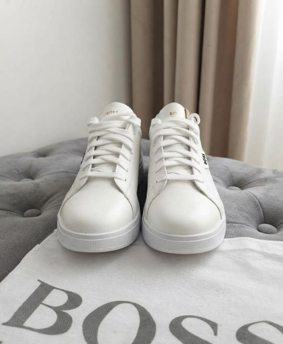 Adidasi Boss Alb - Adidasi Premium