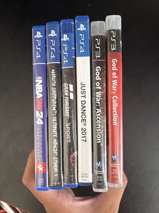 Игры для 3,4  пс