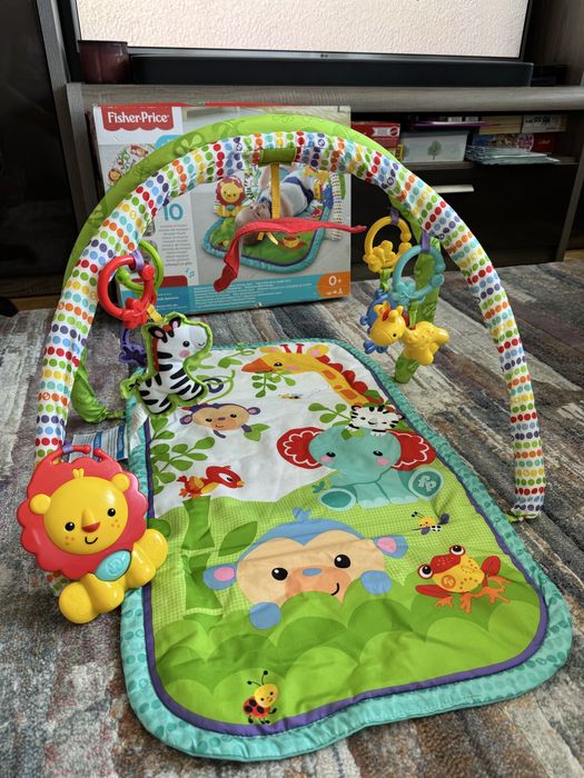 Музикална активна гимнастика Fisher Price ТРОПИЧЕСКА ГОРА