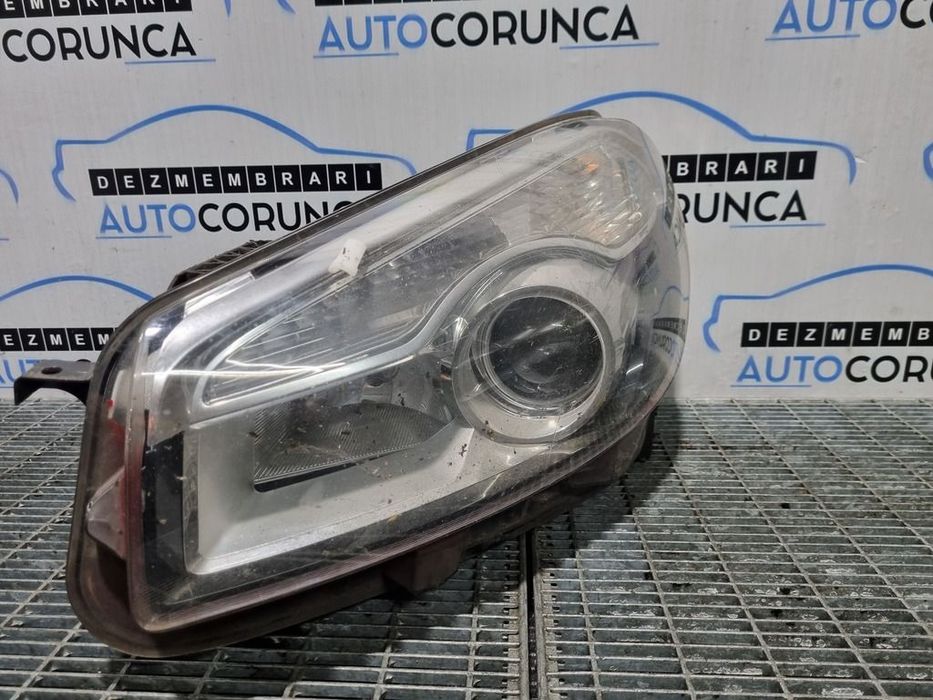 Far Stanga Nissan Qashqai Facelift 2010 - 2013 SUV 4 Usi (745) Cu lupă CLEME RUPTE