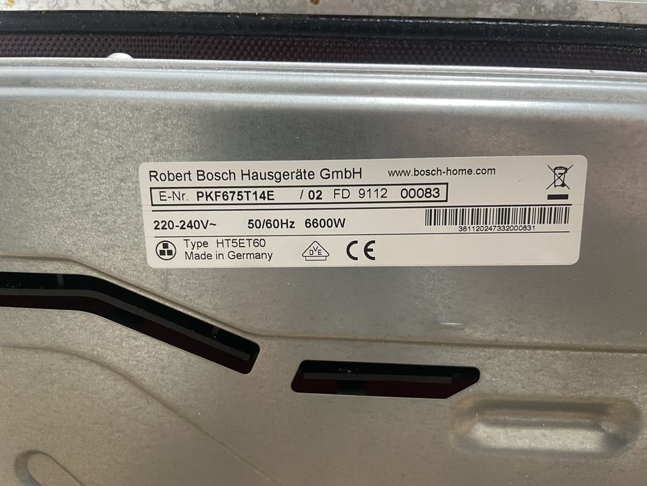 Электрическая панель Bosch