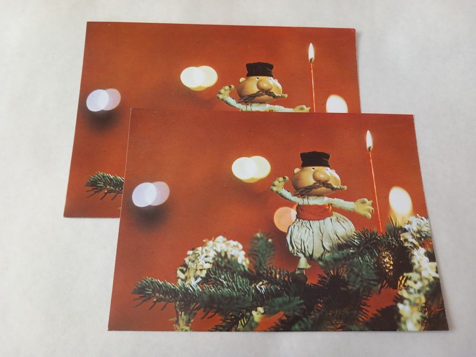 Коледни картички от 1975 до 1984 г.