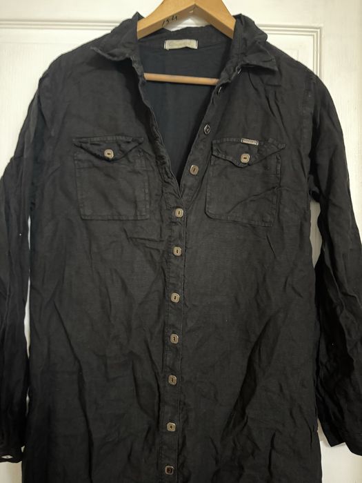 Платье сафари льное бу