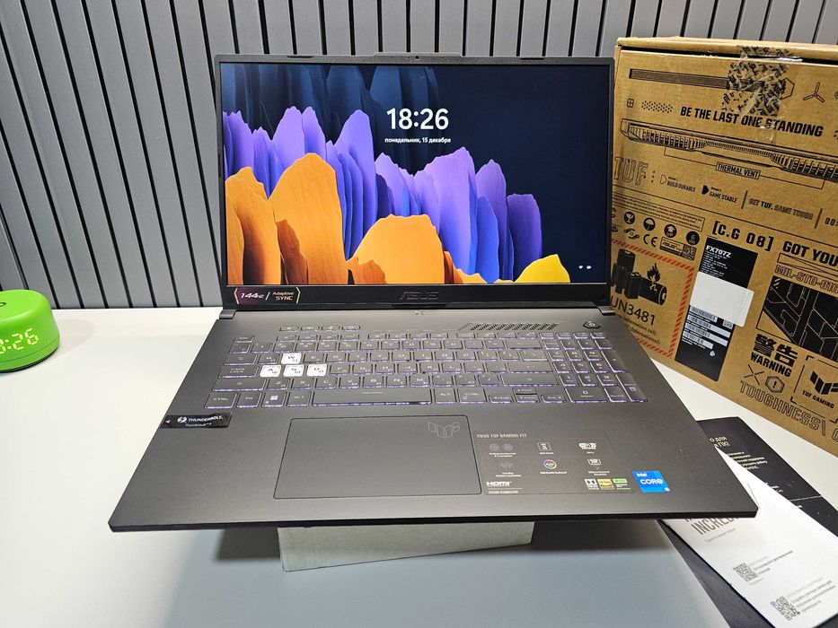 ПРОДАМ Asus TUF F17 Игровой Ноутбук Core™i5-12500H/16GB/512SSD/RTX3050
