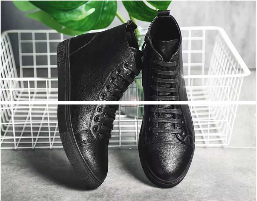 Кожени Обувки 42 с цип