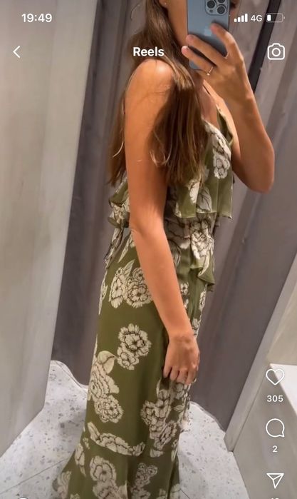 Zara рокля размер М