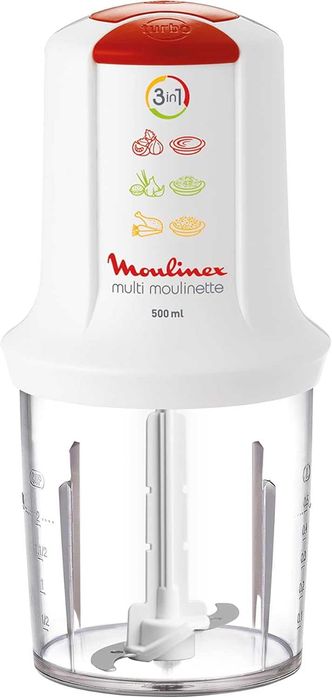 Мултифункционален кълвач Moulinex AT7151EG 3 в 1, 500 мл 500W