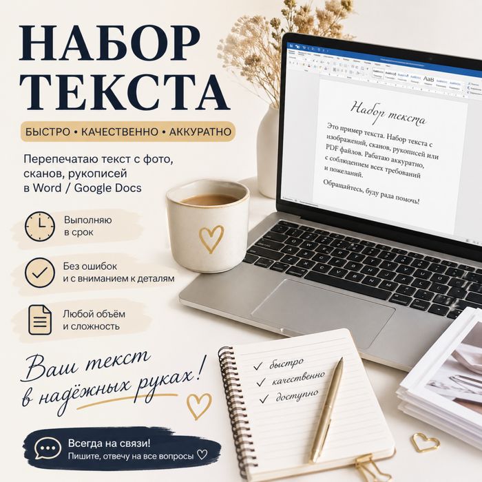 Перепечатаю текст, исправлю ошибки