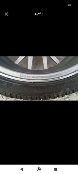 Jante  MSW 18 inch 5x112 Mercedes Audi Seat Volkswagen