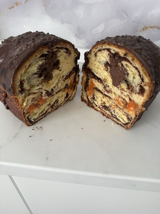 Cozonac cu ciocolata