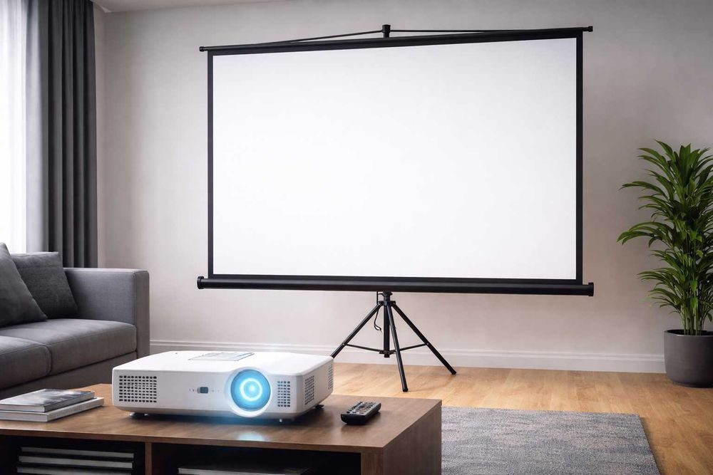 Проектор с большим экраном аренда