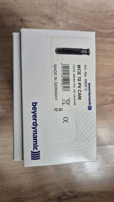 Vând microfon stereo profesional Beyerdynamic MCE 72 PV CAM – NOU
