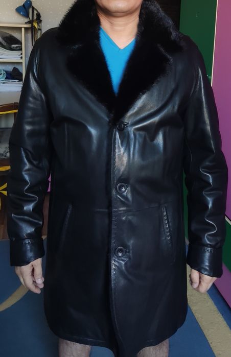 Дублёнка  натуральная кожа