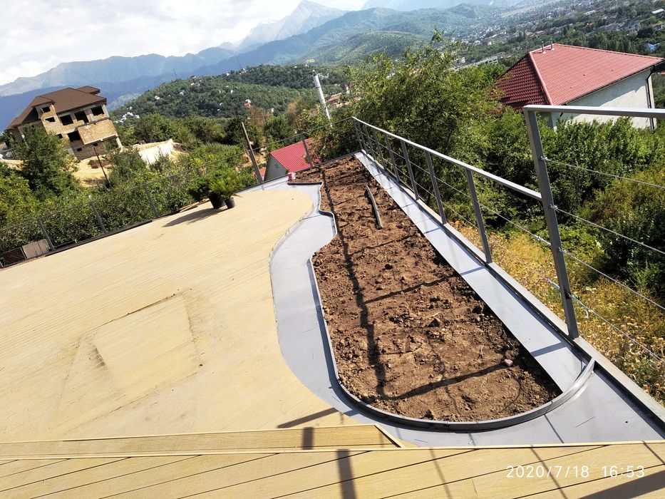 Монтаж ДПК террасы | Каркас + укладка