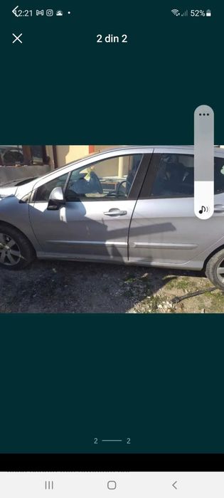 Uși stanga.  haion.punte spate peugeot 308